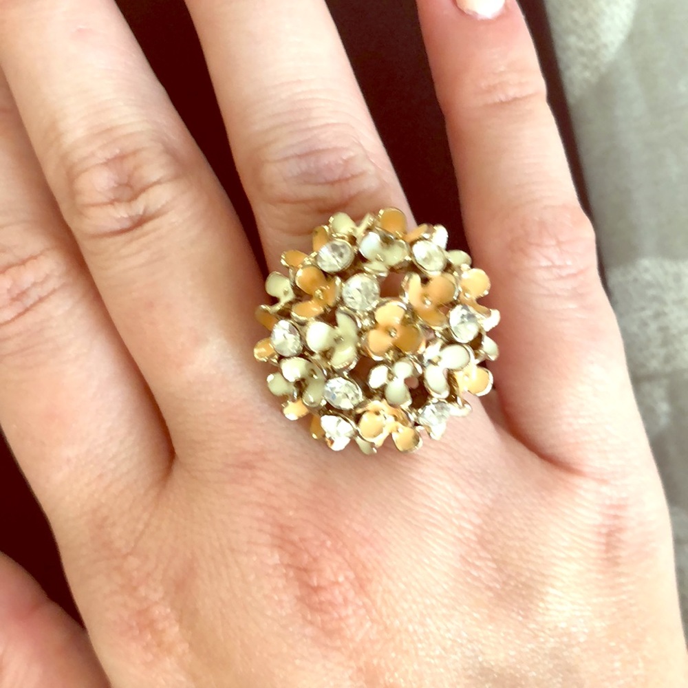 Gold costume ring